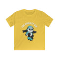 The Coolest Kid Skateboarding Panda Kids T‑Shirt